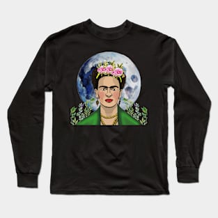 The Immortal Frida Kahlo Long Sleeve T-Shirt